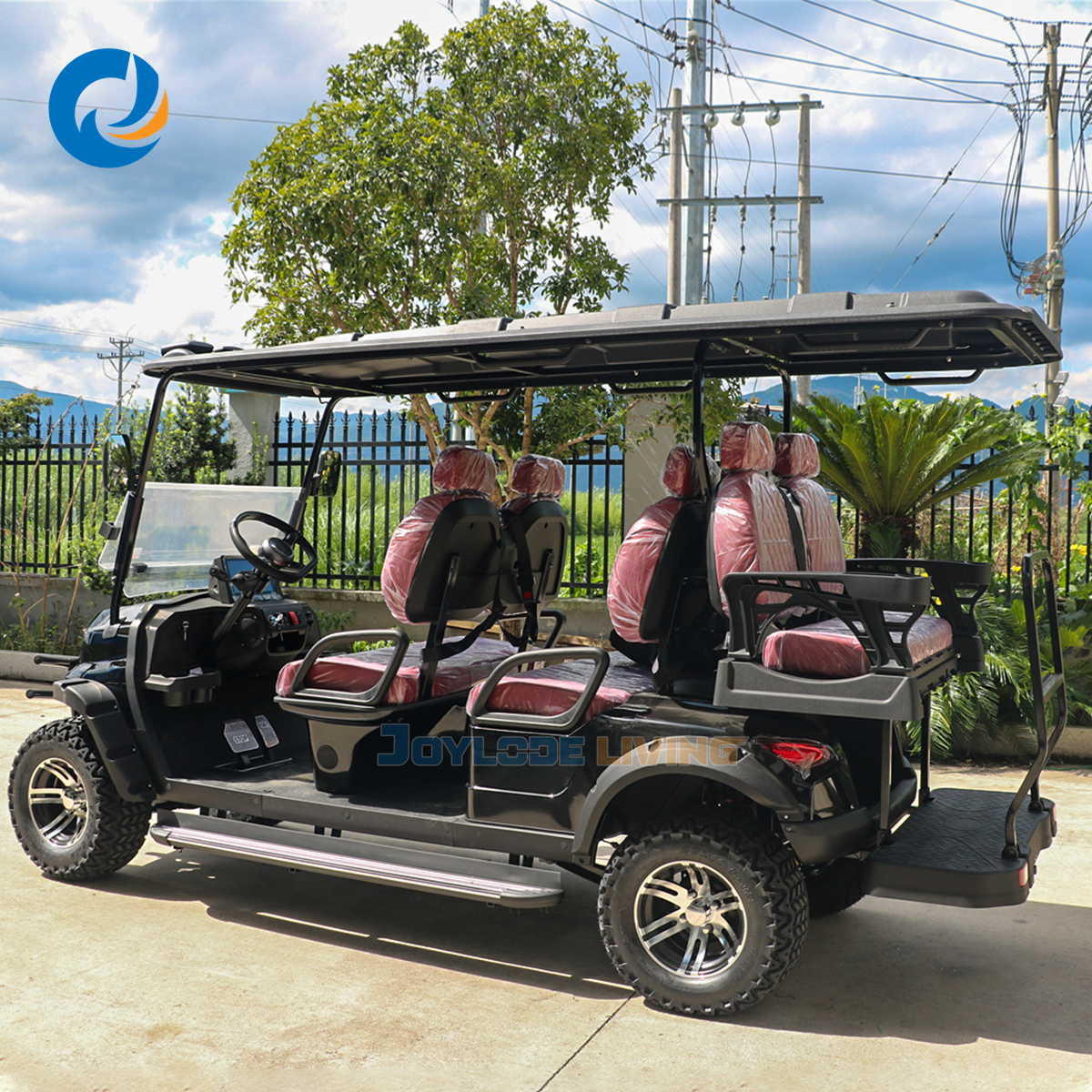 Heavy Duty Commercial Golf Cart Fleet Management System With GPS Tracking