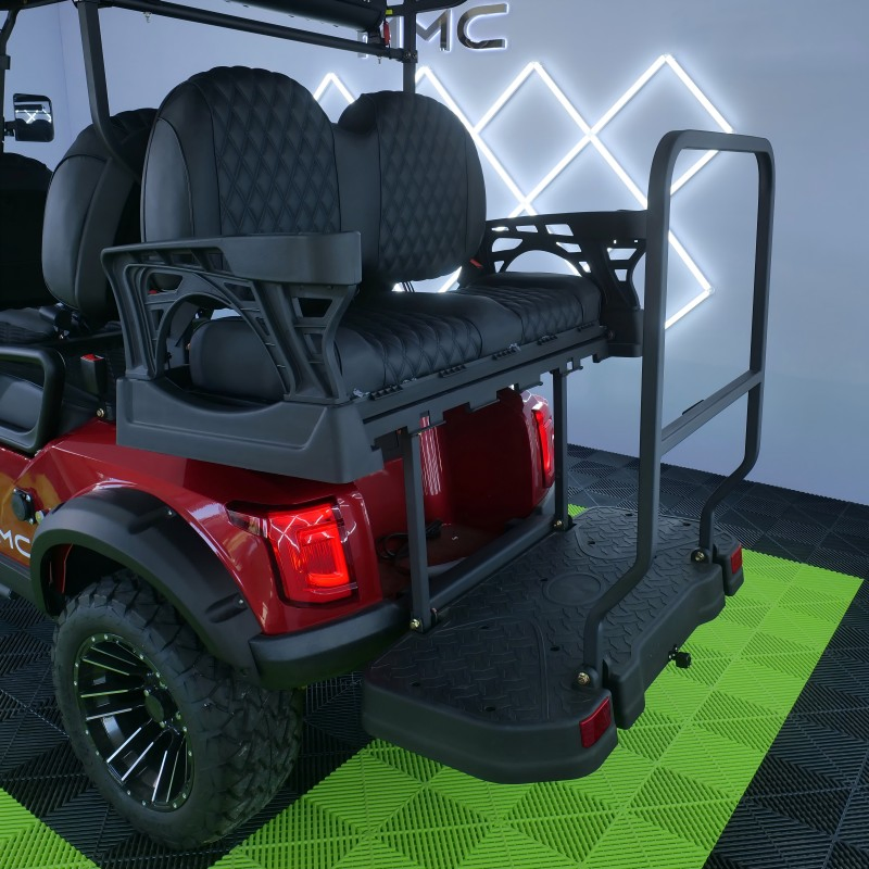 Speed Meets Comfort! 72V Lithium Battery Electric Golf Cart 4+2 Seats 4kw Motor Perfect for Clubs &amp; Sightseeing