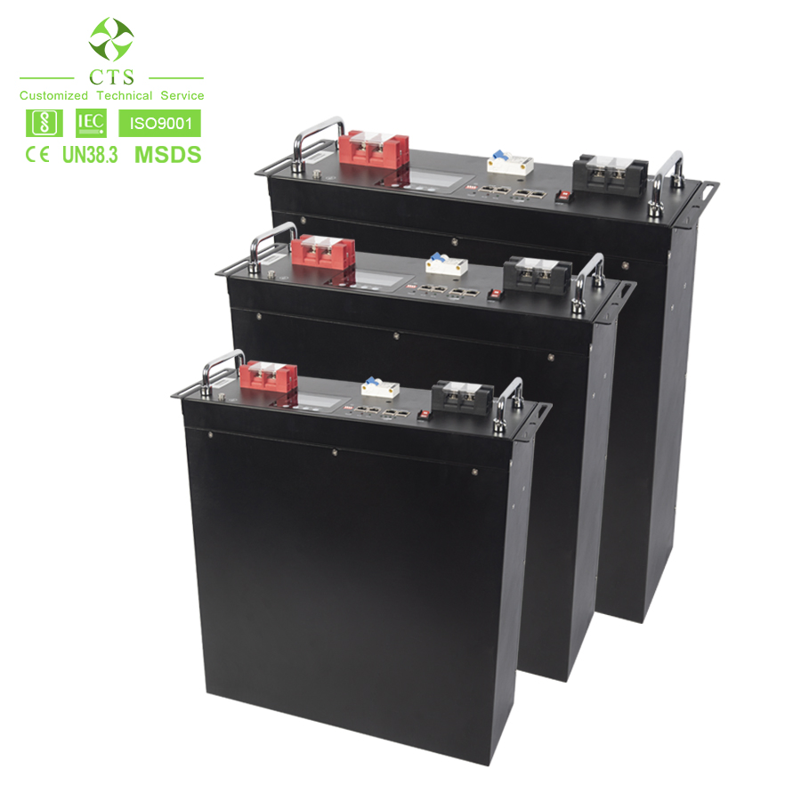 Cts 10kwh 48V LiFePO4 100ah 200ah Lithium-Ion LiFePO4 Solar Energy Battery System