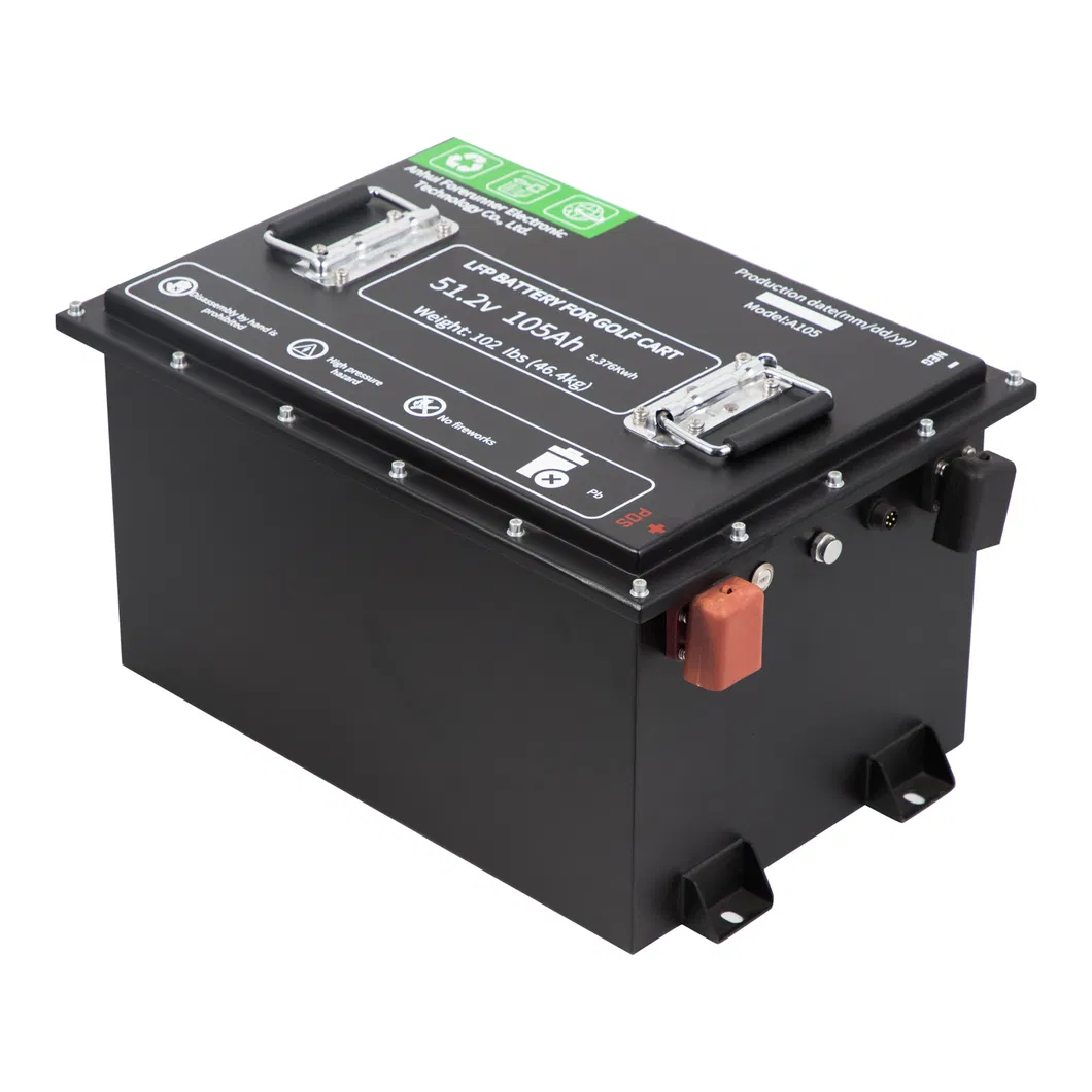 LiFePO4 Lithium Battery System for Electric Golf Carts