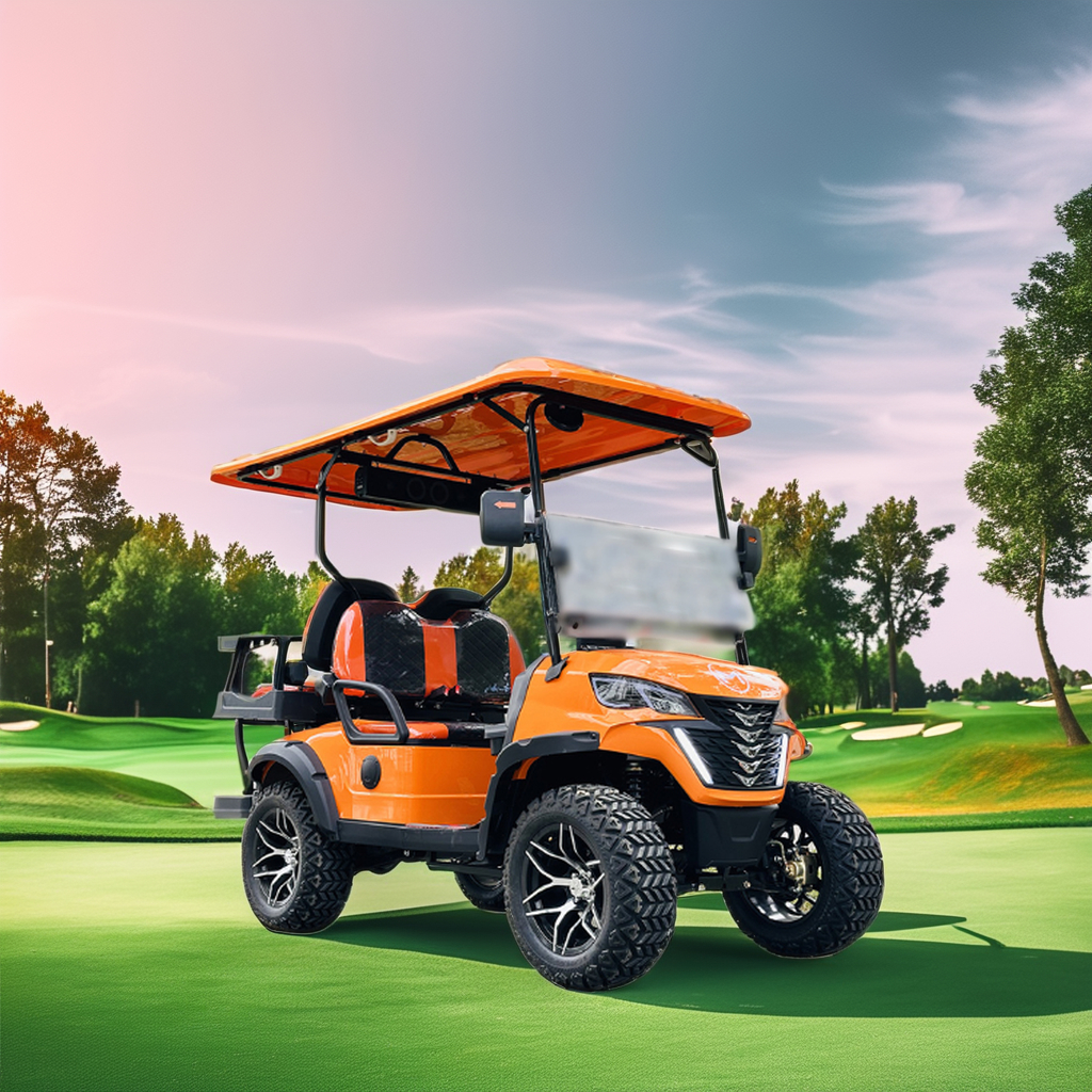 Low Cost Hotel Garden Off Road Newest Design Utility Electric Golf Cart