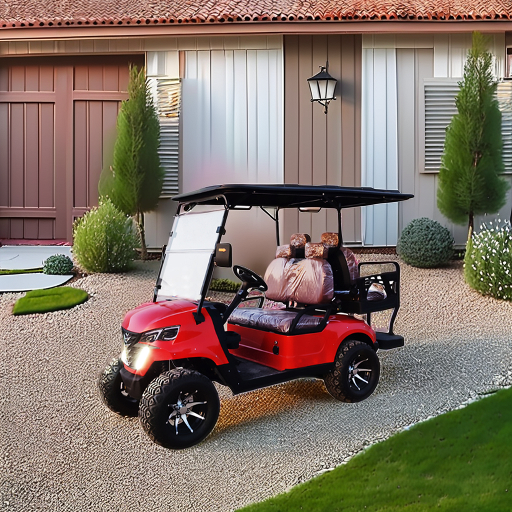 Low Cost Hotel Garden Off Road Newest Design Utility Electric Golf Cart