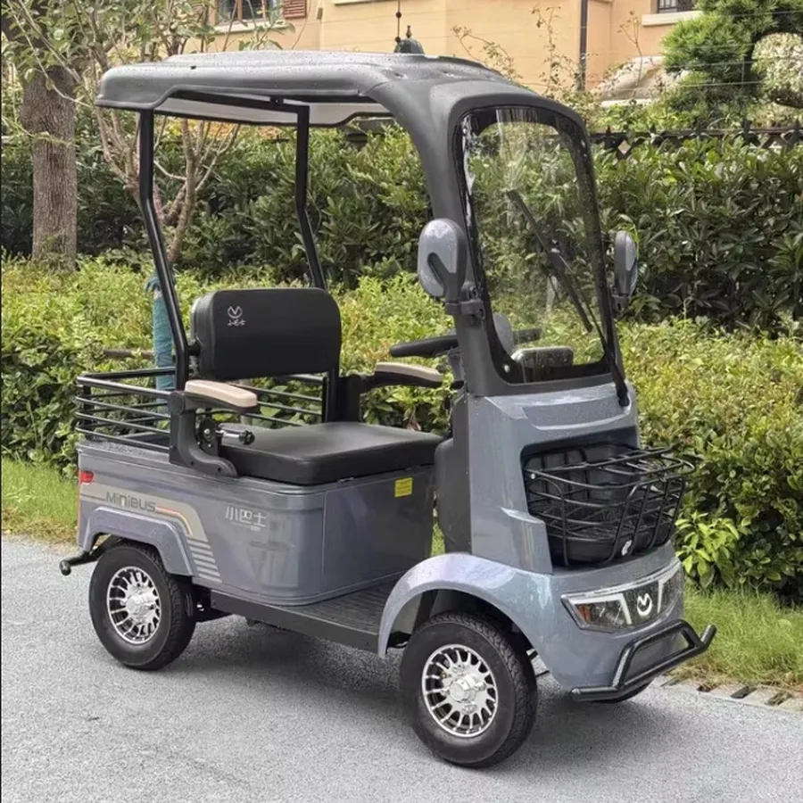 Luxurious A2 Dual-Brake Electric Golf Buggies Cart for 45km Long