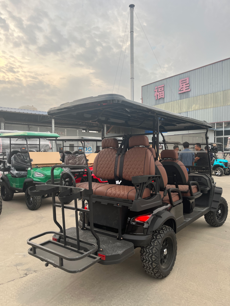 Mini Luxury Cheap 4 Passenger 6 Seater 8 Seats Antique Electric Classic Golf Cart for Wedding Resort Hotel