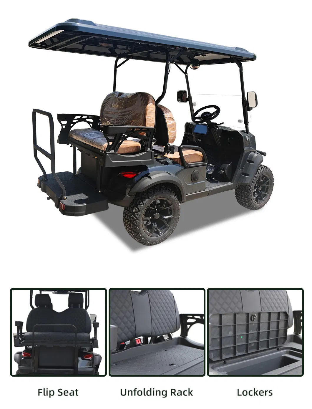 Electric Cart Front View