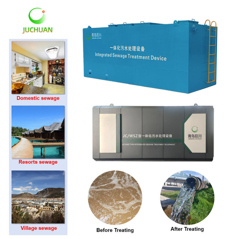 Modular Domestic Sewage Treatment System for Efficient Waste Management