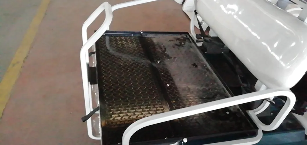 Rear seater can be flipped to be a cargo