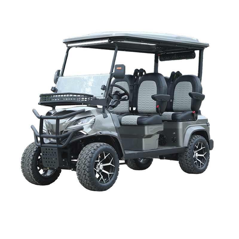 New Style Battery Solar 6 Seaters Off-Road Electric Golf Cart Buggy Street Legal