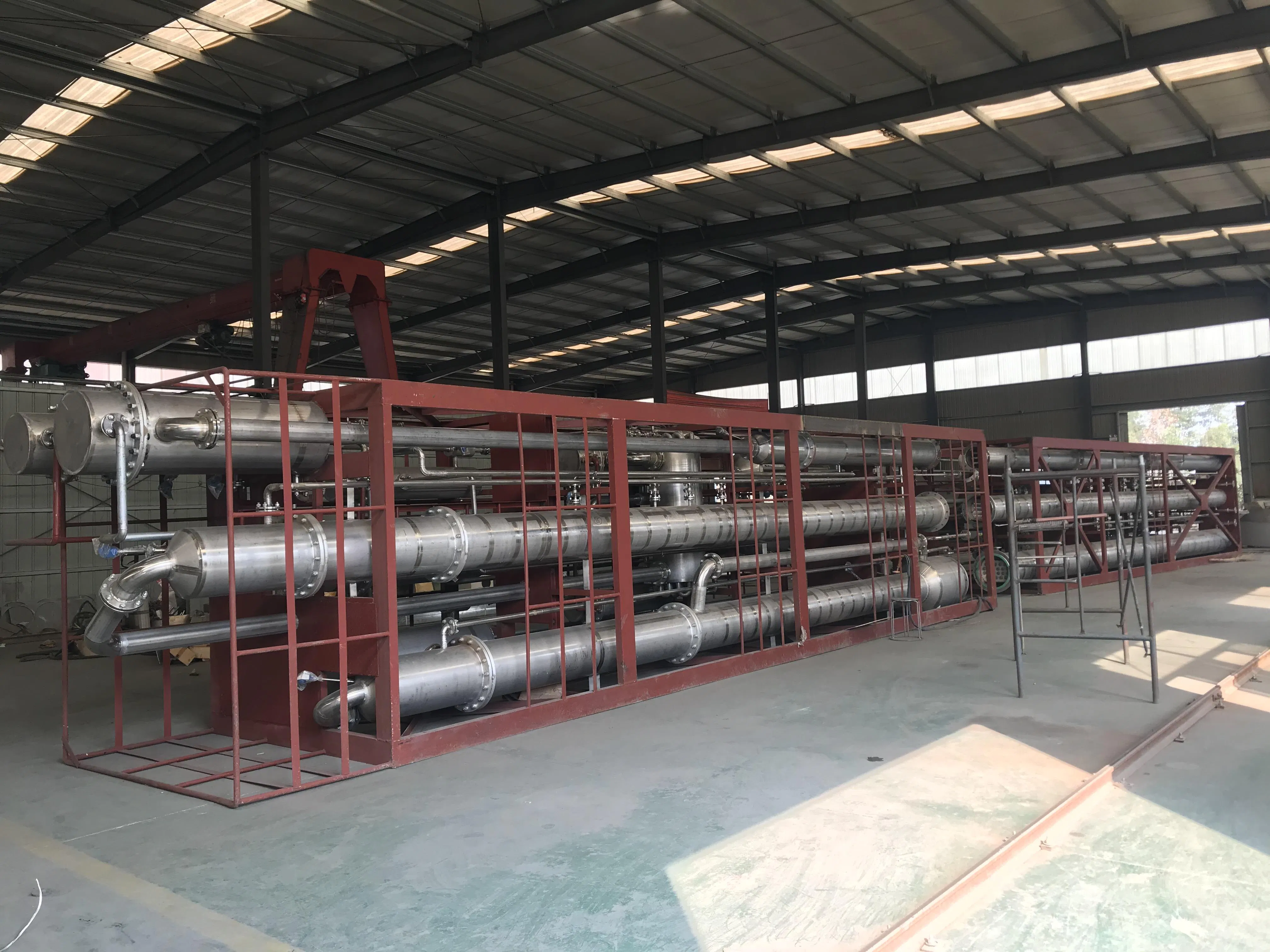 Modular Alcohol Ethano Distillery Skid. Rectification Distillation Column Skid Ethanol Recovery System