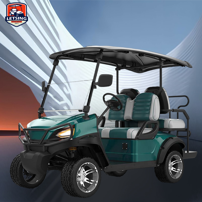 Luxury Street Legal 4 Seater Lithium Battery Electric Golf Cart 48V/72V LSV