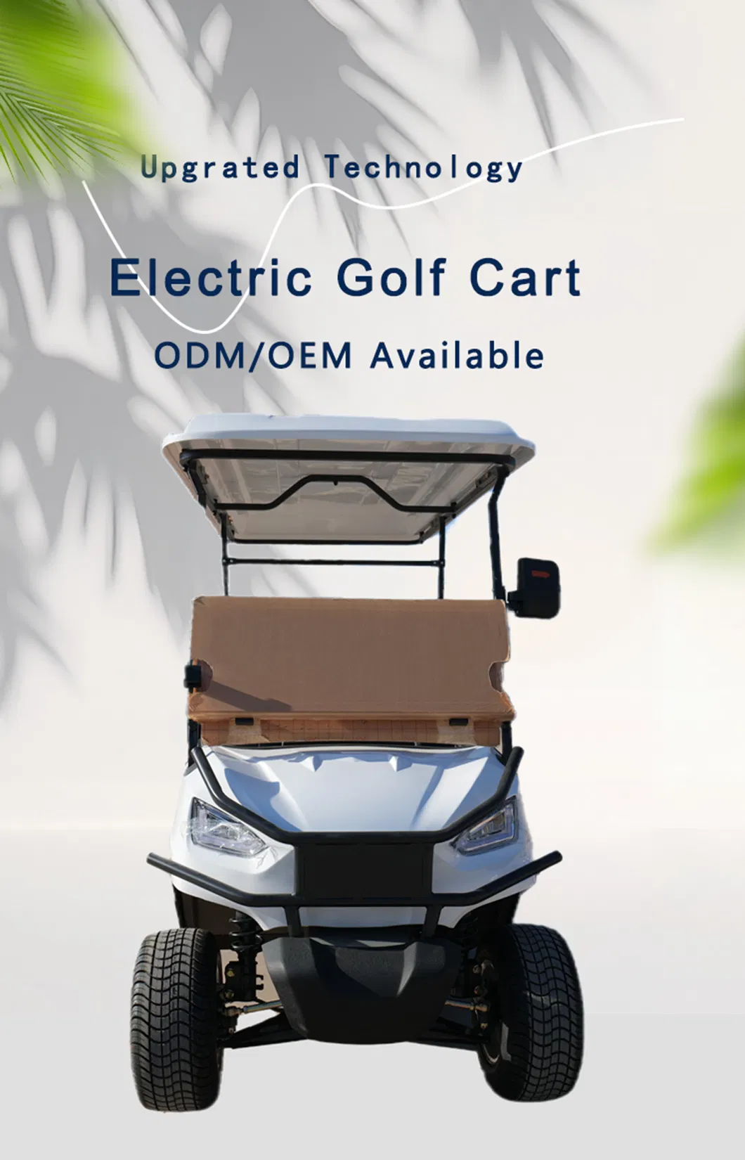 Golf Cart with 4 Seats, AC, and High-Speed Performance