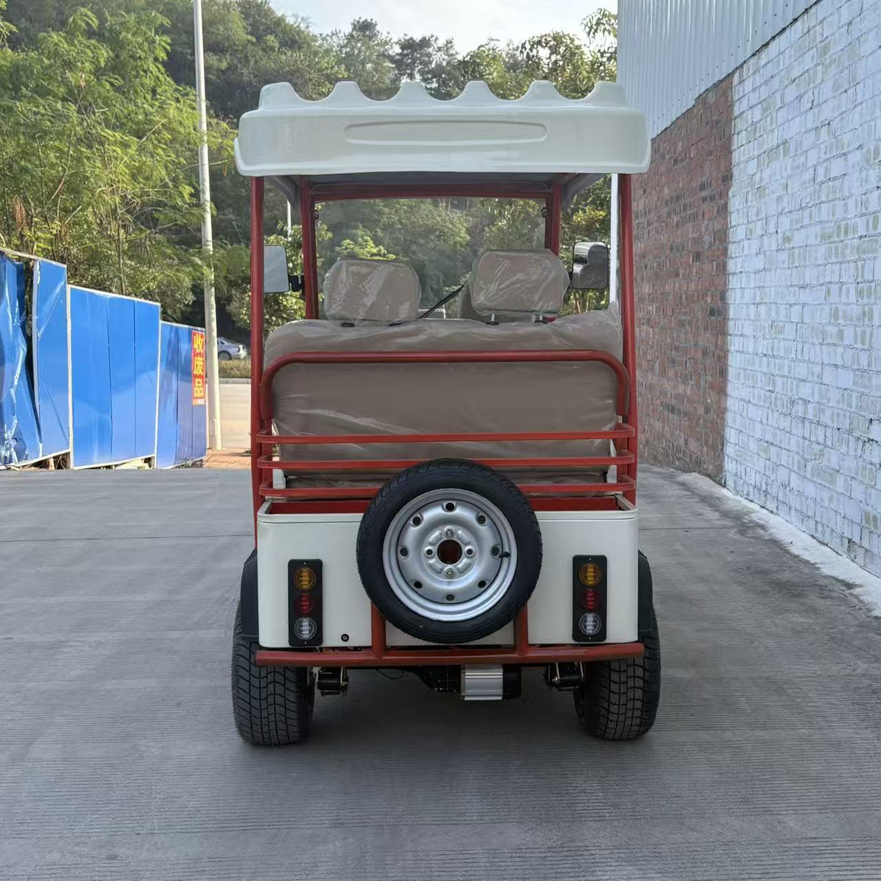 Rugged Electric Golf Buggy Designed for Hills, Sand, Grass and Rough Terrain, Stable, Smooth and High Torque Performance
