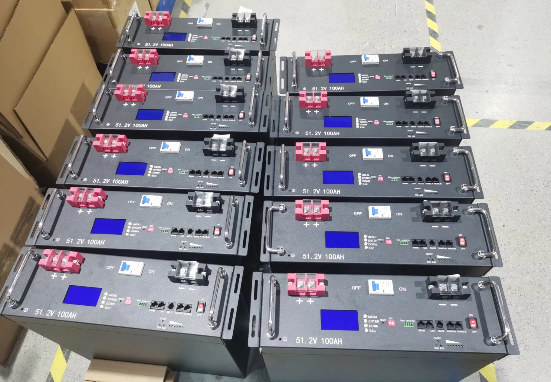 Cts 10kwh 48V LiFePO4 100ah 200ah Lithium-Ion LiFePO4 Solar Energy Battery System