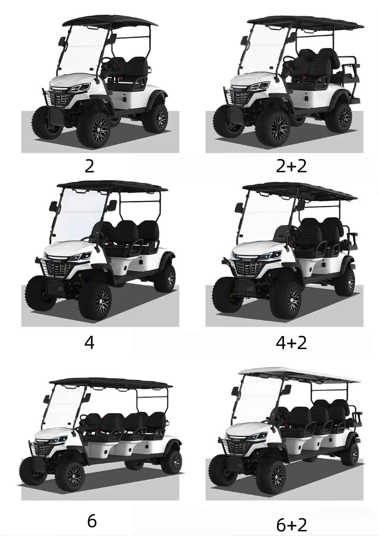 Weatherproof Enclosed Rain-Ready Golf Buggy Specifications
