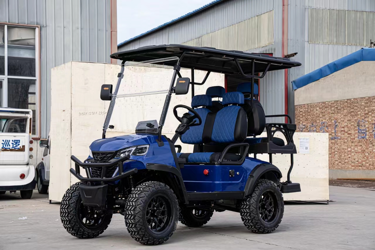 Electric Golf Carts Customized 6-Seater With Premium Seats