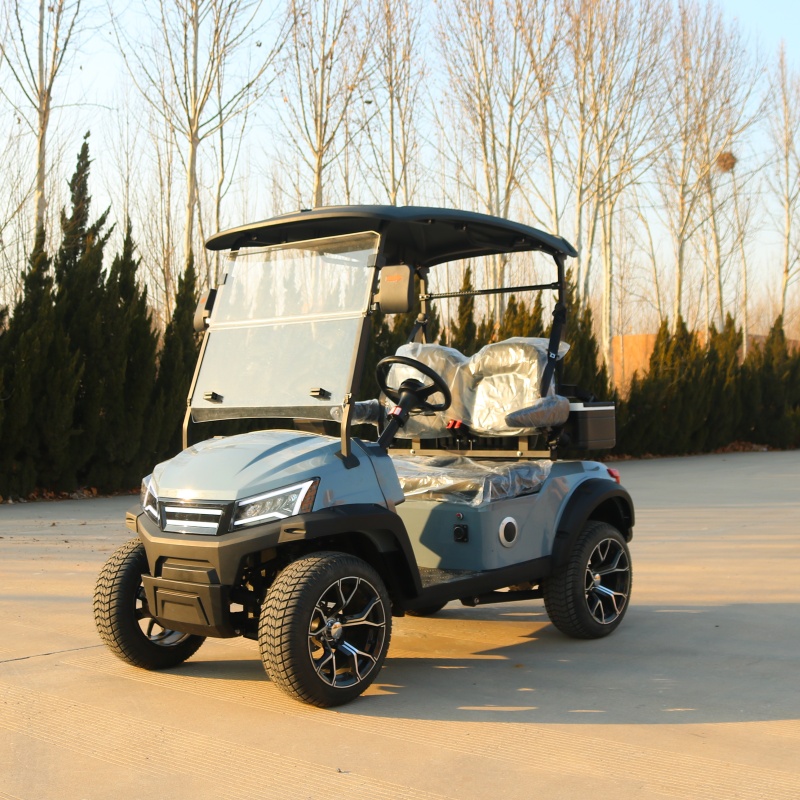 Street Legal 4WD Electric Golf Cart 60/72V Lithium Battery 6-seater Sightseeing Club Car 5000W Motor Electric Cart