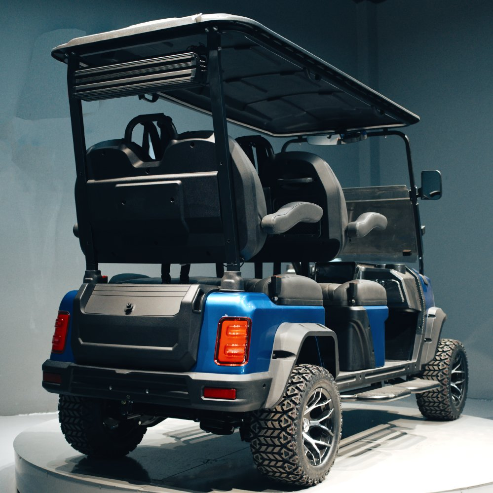 Tongcai &amp; Kepler 4-Seat Enclosed Winter-Ready Golf Buggy Weatherproof Cabin, Cold Protection, Ideal for Snowy Resorts &amp; Year-Round Use Electric Golf Cart