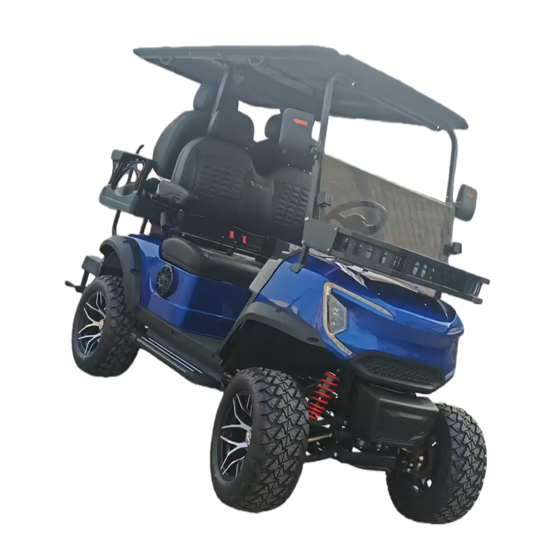 TONGCAI Customizable 4 Seats Electric Golf Cart Multiple Colors and Logo Options for Business Fleets and Rental Companies