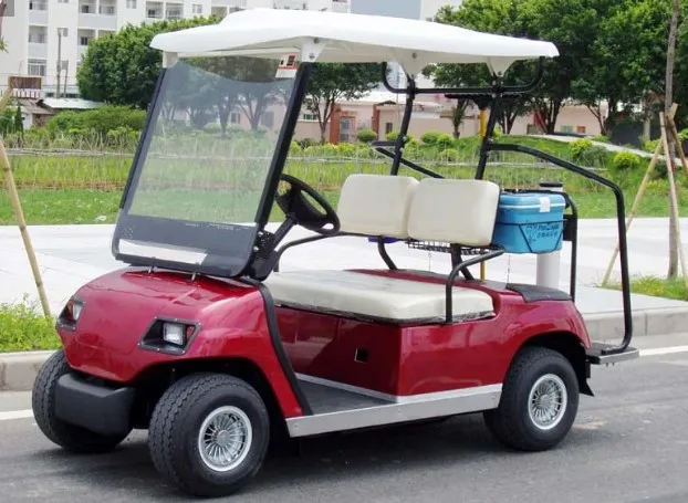6 Seater Champagne Electric Golf Cart (LT-A4+2) , 48V/3.7kw Ce
