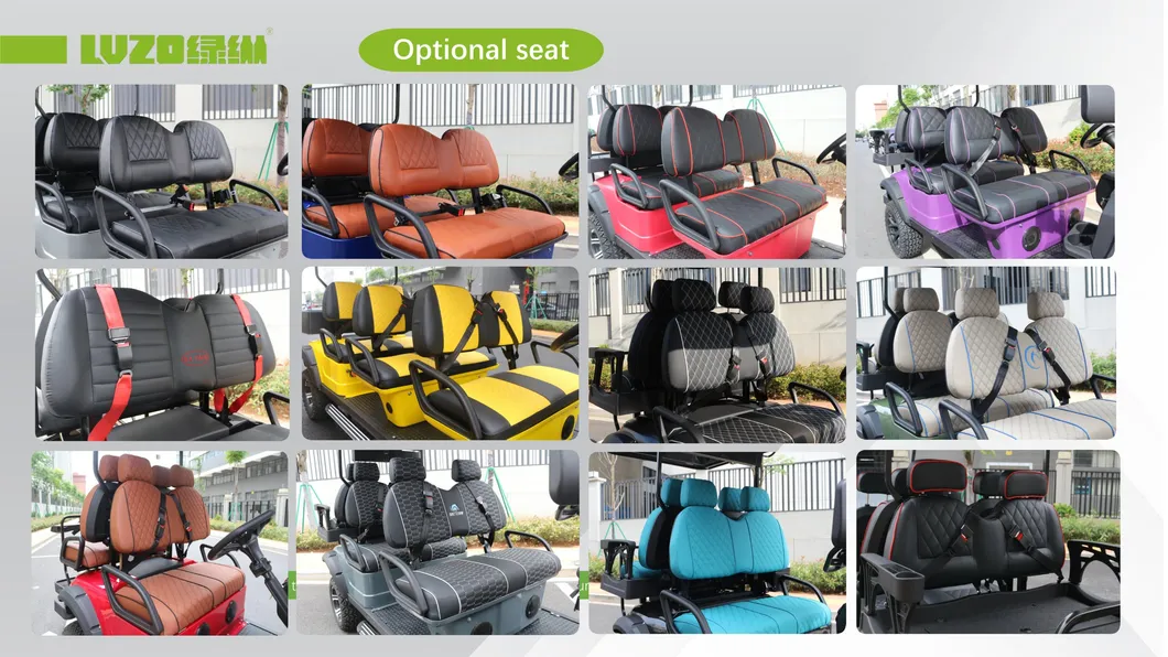 Different seat styles