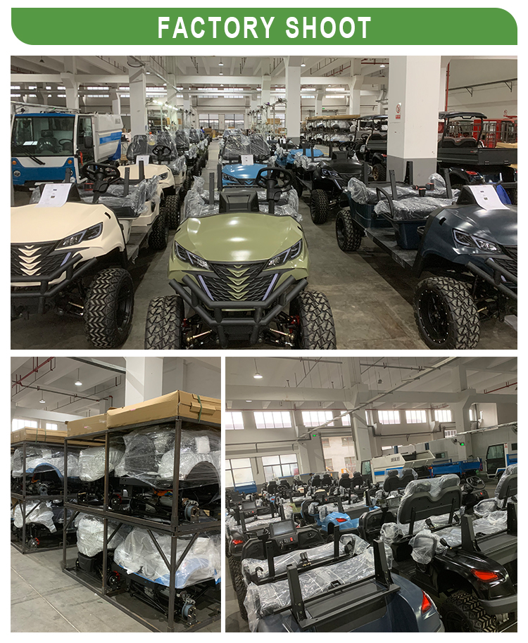 Electric Golf Cart Engineering View