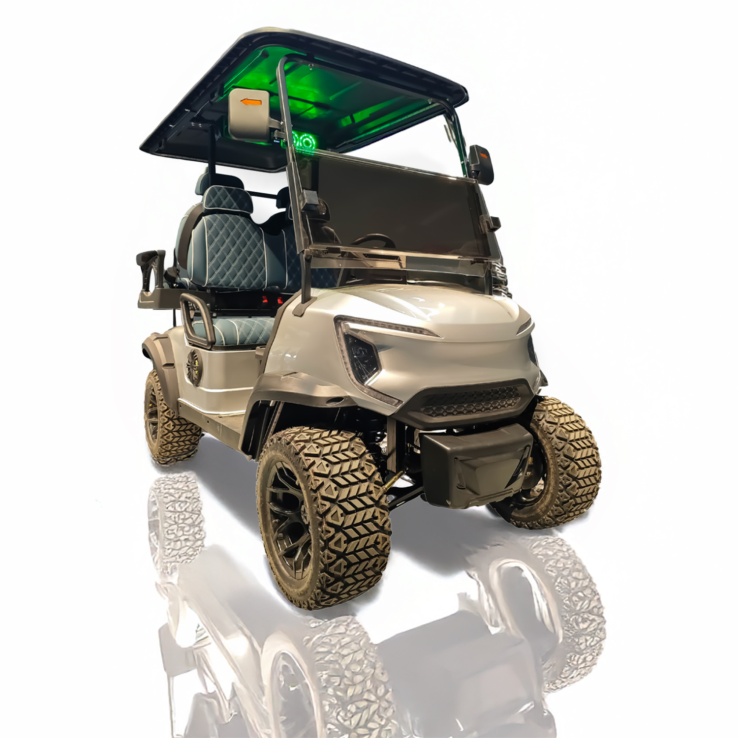 Street Legal Low Speed Vehicle (LSV) - 4 Passenger Electric Golf Cart for Community &amp; Resort Use