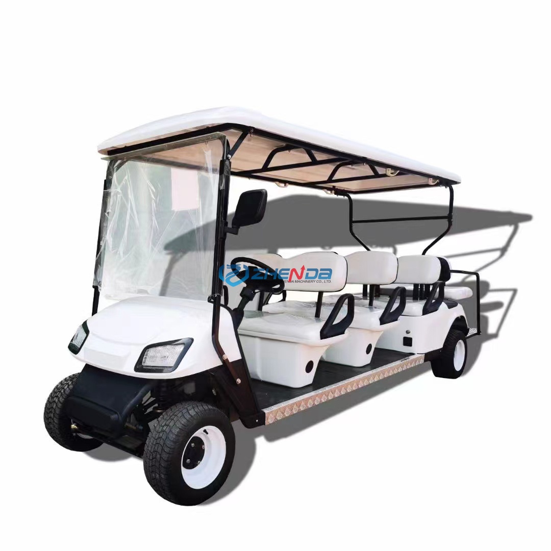 New Best-selling 2 Seater Compact Electric Golf Cart CE Certified Low Noise for Park &amp; Campus