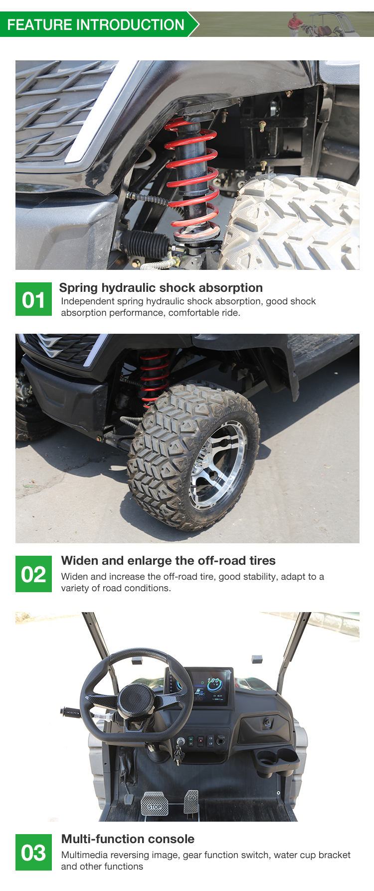 Electric Golf Cart Details