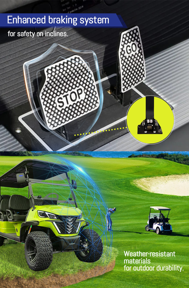 Safety and braking elements