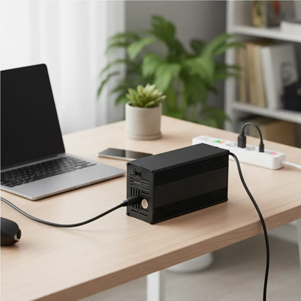 Advanced 500W Smart Battery Charging System with Agv Robot