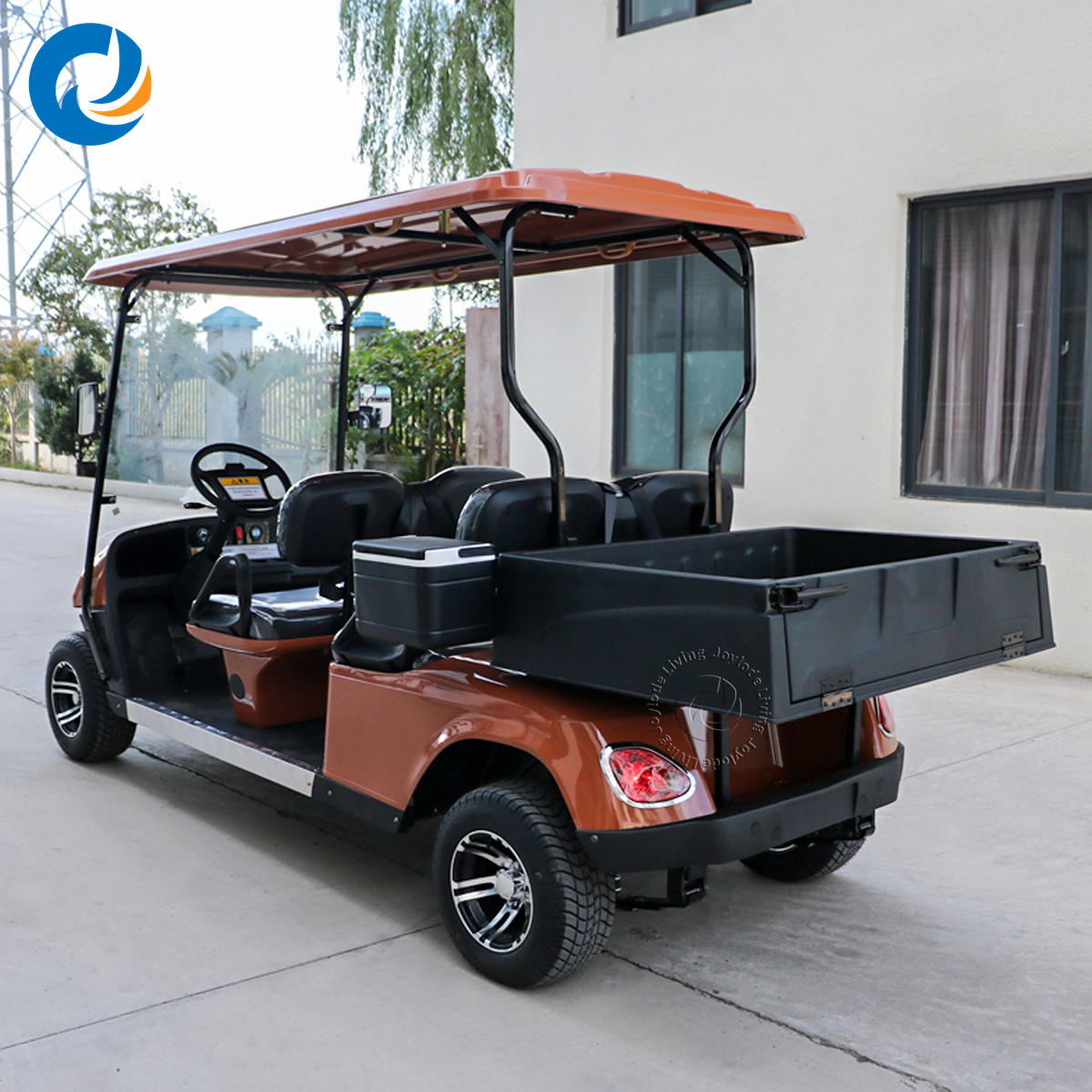 Heavy Duty Commercial Golf Cart Fleet Management System With GPS Tracking