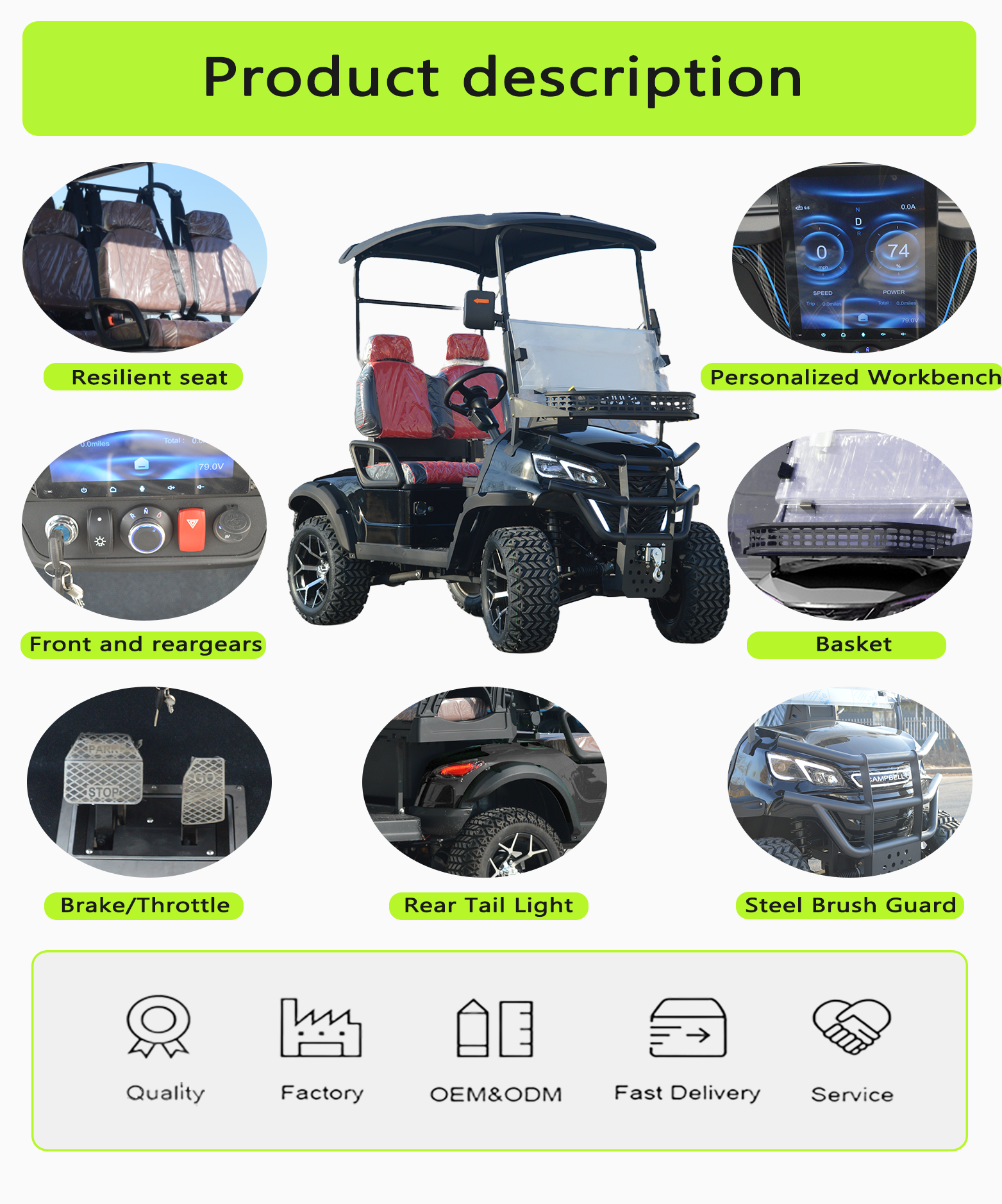 Electric Golf Cart Model 3