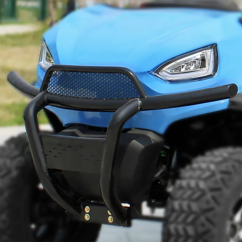 Steel Front Bumper Closeup