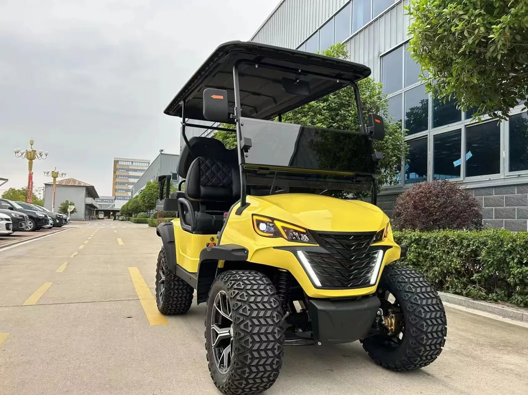 Lithium Battery Installed Electric Golf Cart High Speed Long Distance