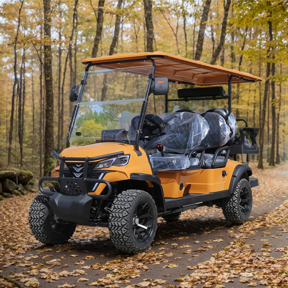 Multi Functional Off-Road Cart Sightseeing Hotel Security Patrol Car Electric Four-Wheel 4 6 8 Seats Utility Vehicle Golf Cart