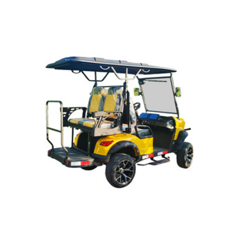 Off Road 4 Seater Electric Golf Cart 72V Lithium Battery 4WD Strong Power for Outdoor Scenic Spot Use
