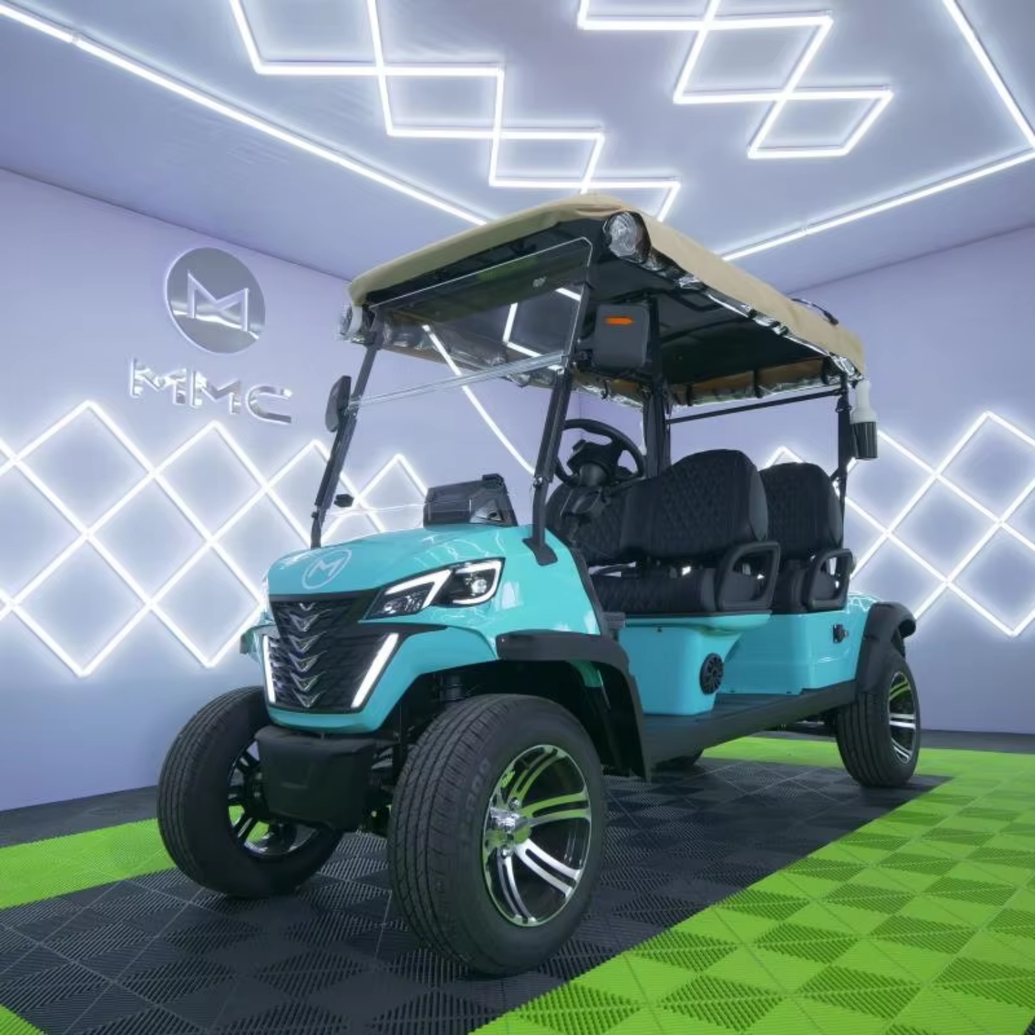 Street Legal 4 Seater Electric Golf Cart LSV High Speed Long Range Lithium Battery Technology Professional Export Quality Buggy