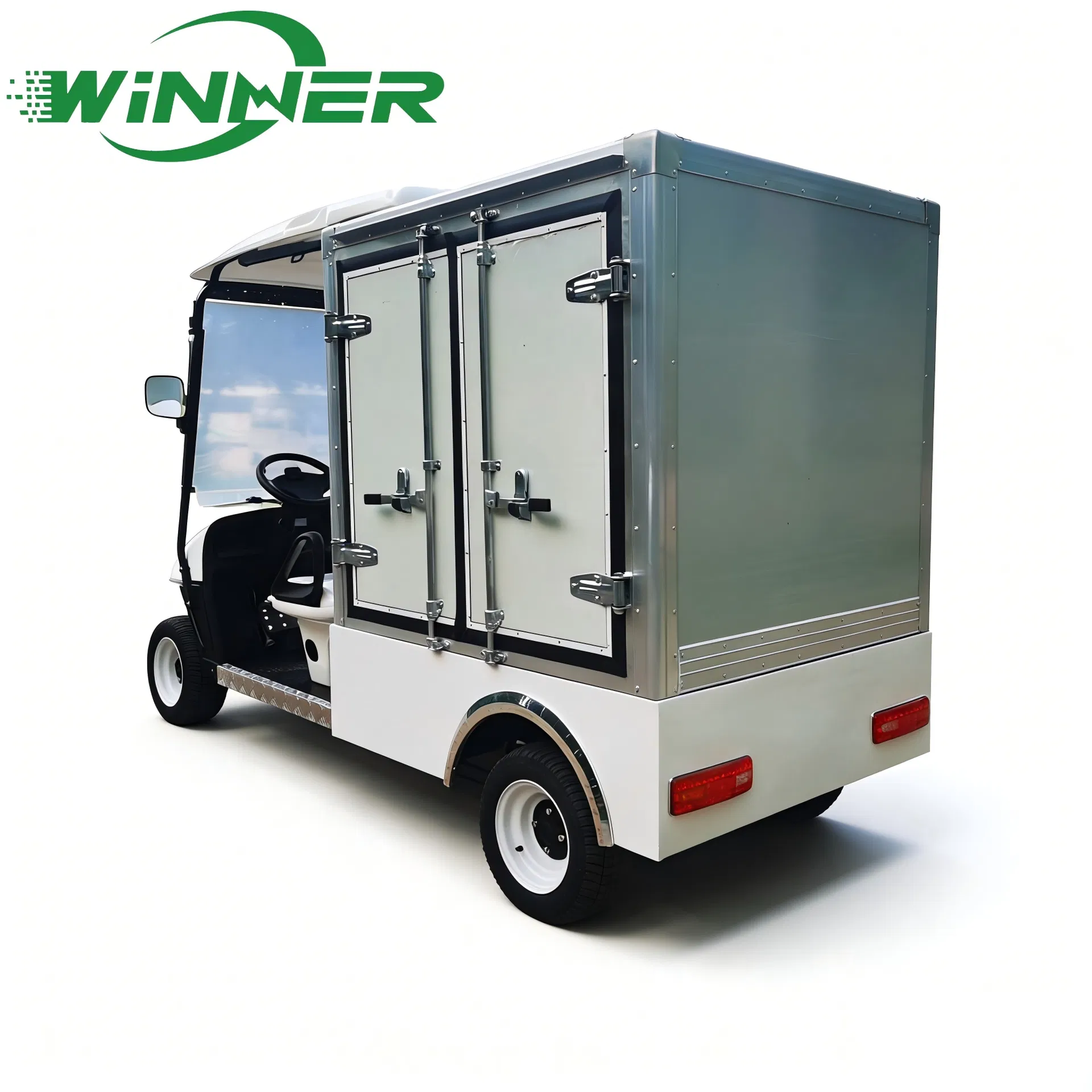 Electric Utility Vehicle Open Cargo Bed