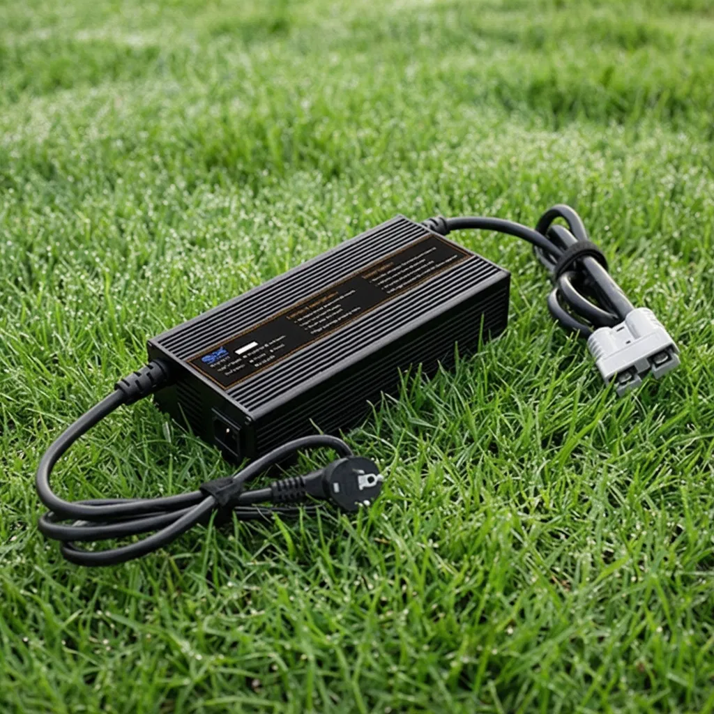 Portable Battery Charger 1200W IP34 Fast Charging System for Golf Carts, Electric Forklifts, and Floor Scrubbers