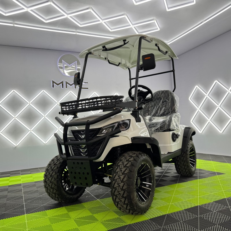 Speed Meets Comfort! 72V Lithium Battery Electric Golf Cart 4+2 Seats 4kw Motor Perfect for Clubs &amp; Sightseeing