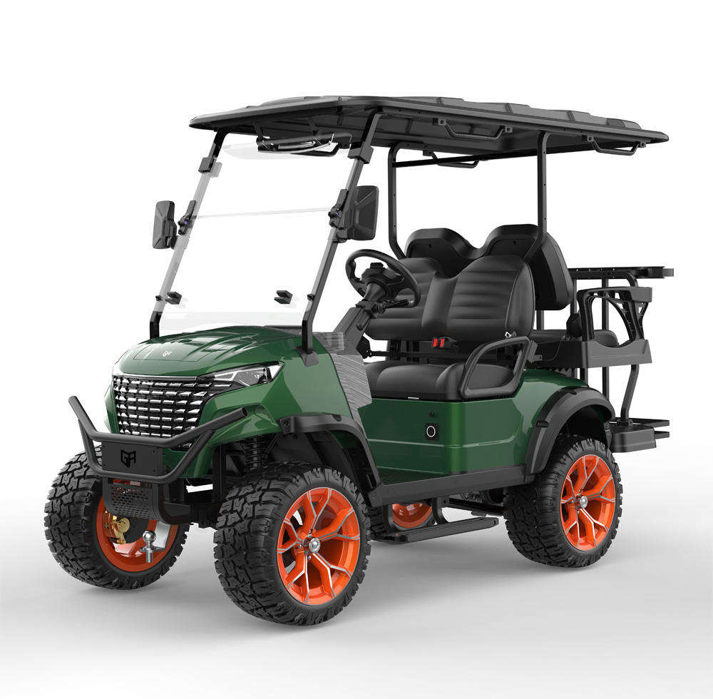 Rental Fleet Golf Buggy Resort Hotel Shuttle Cart Scenic Area Sightseeing Vehicle Commercial 4-seater Golf Cart