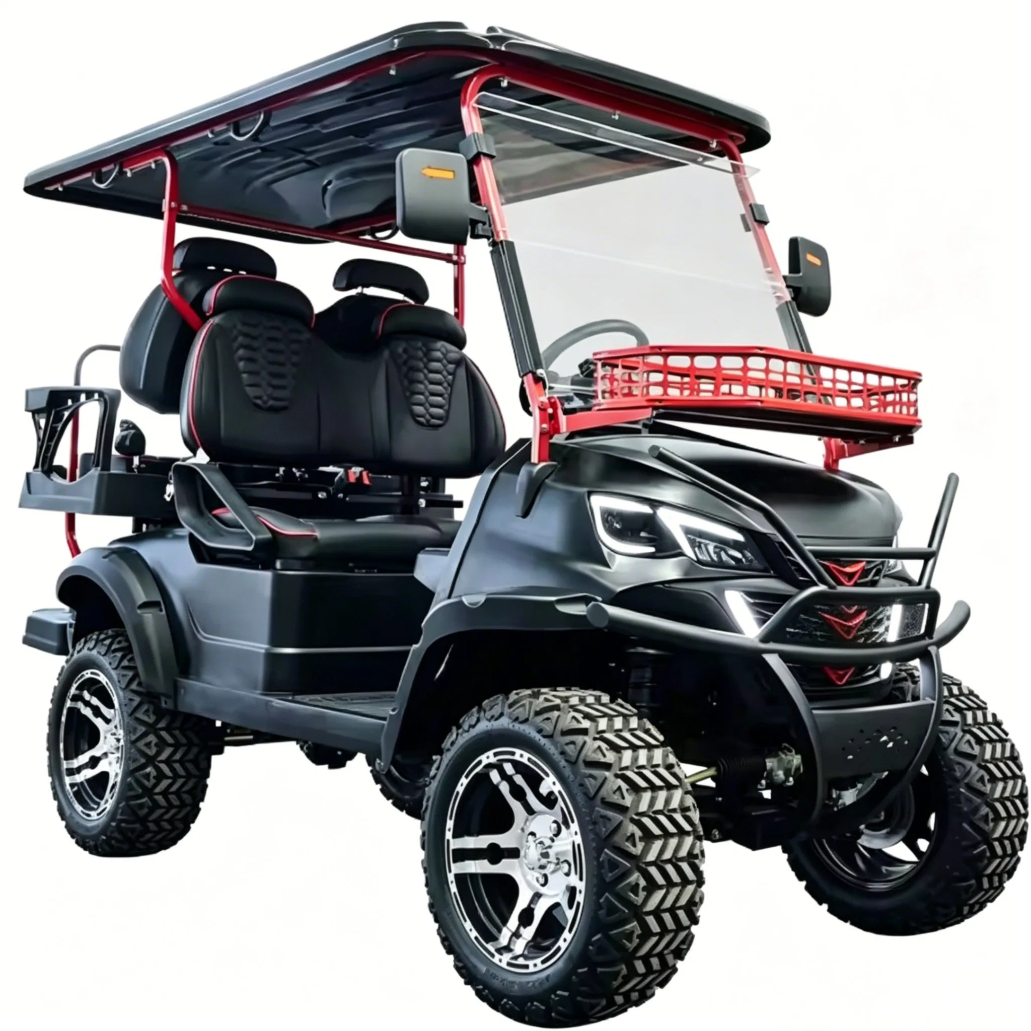 Tongcai &amp; Kepler 4-Passenger Custom Electric Vehicle Choice of Seat Material, Tailored Upholstery, Comfort &amp; Style for Any Setting Electric Golf Cart