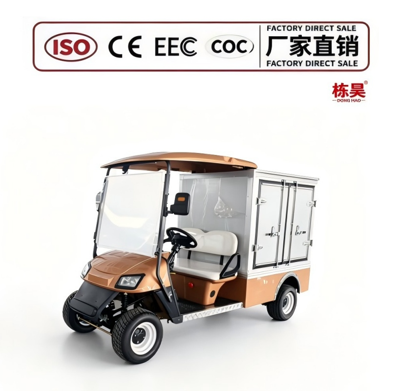 Factory Direct Utility Golf Cart with Cargo Bed