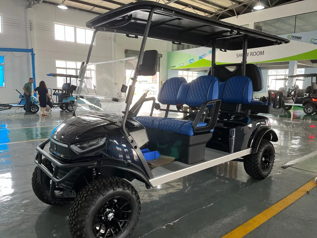 Cengo 6-Seater Lifted Golf Cart - Elevated Comfort for Group Rides