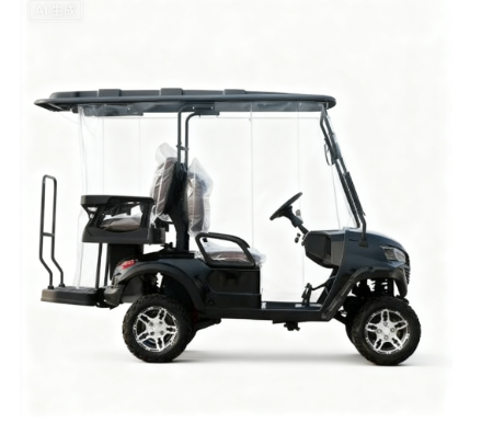 Luxury Appearance 4 Seater Electric Golf Cart with Large Load Space 3500W-7500W Motor 50-70km Range Stylish and Capable