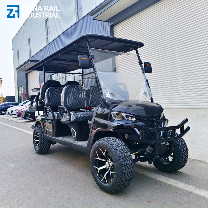 2026 Electric Golf Cart 6 Seater Lithium Battery Lifted Street Legal LSV