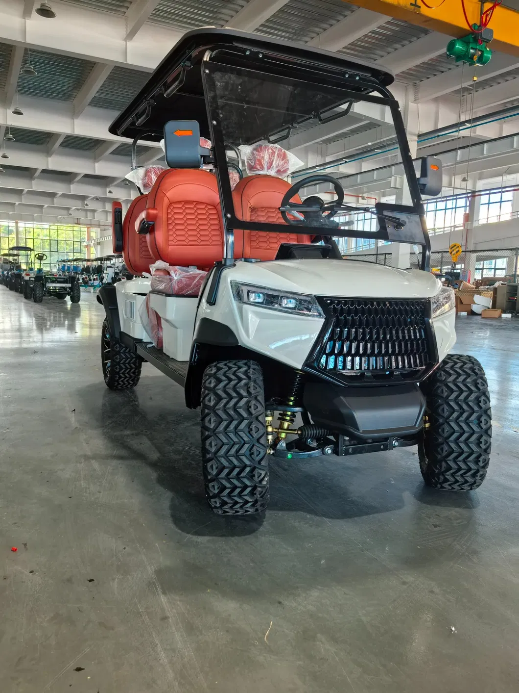 Stylish 400cc Golf Cart Perfect for Golf Courses and Resorts