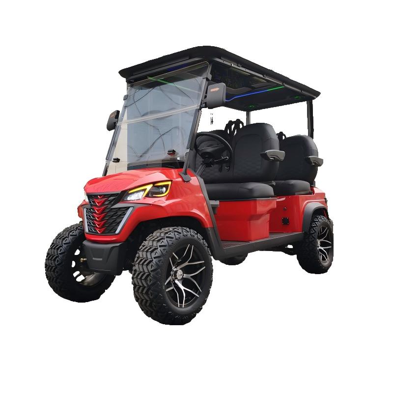 High Performance Golf Cart 4 Seater Electric High Speed Lsv City off Road Golf Car for Sales