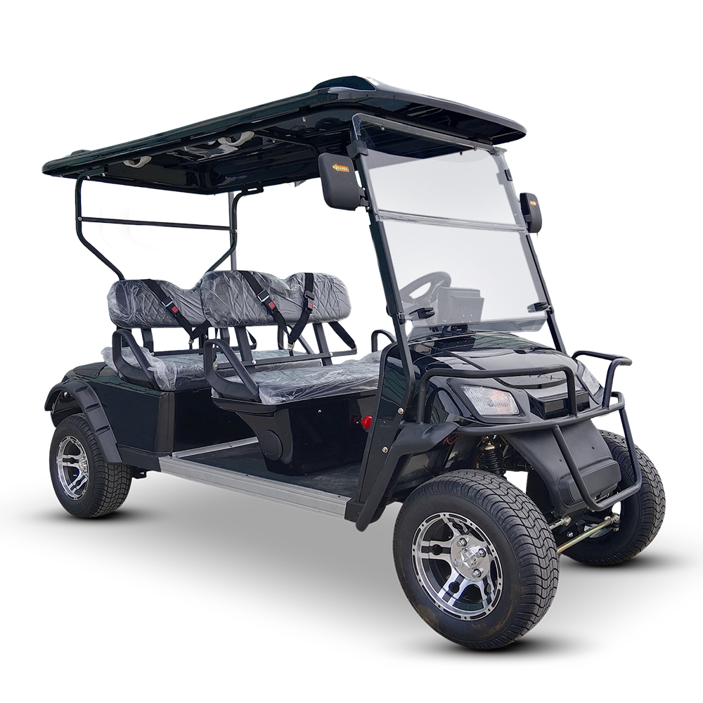 Custom Luxury Star Golf Cart 90km Driving Range Golf Cart