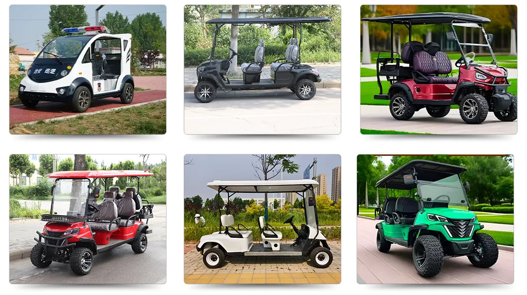 off-Road Golf Cart with Suspension for Comfort